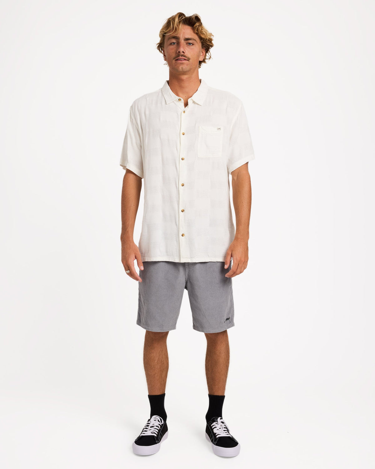 Mens Sundays Jacquard Shirt