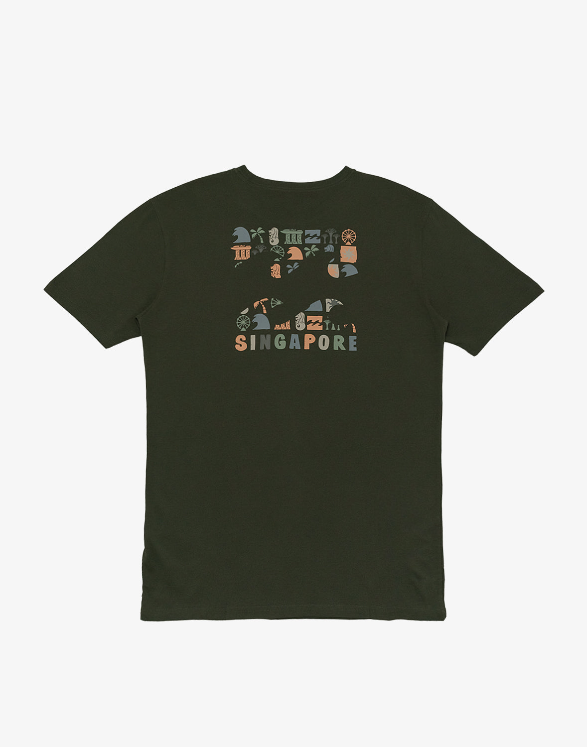 Mens Singapore Wave Short Sleeve T-Shirt