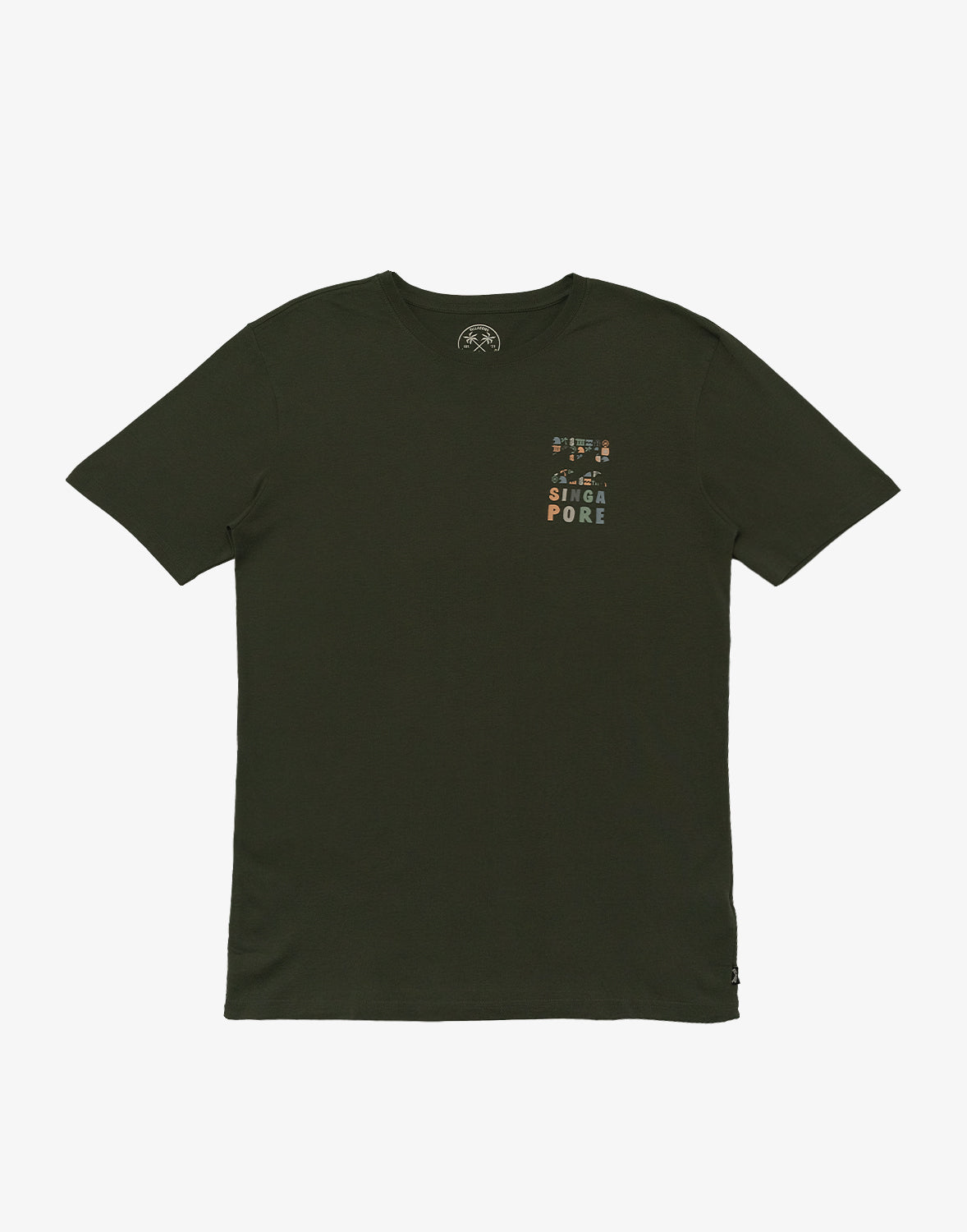 Mens Singapore Wave Short Sleeve T-Shirt