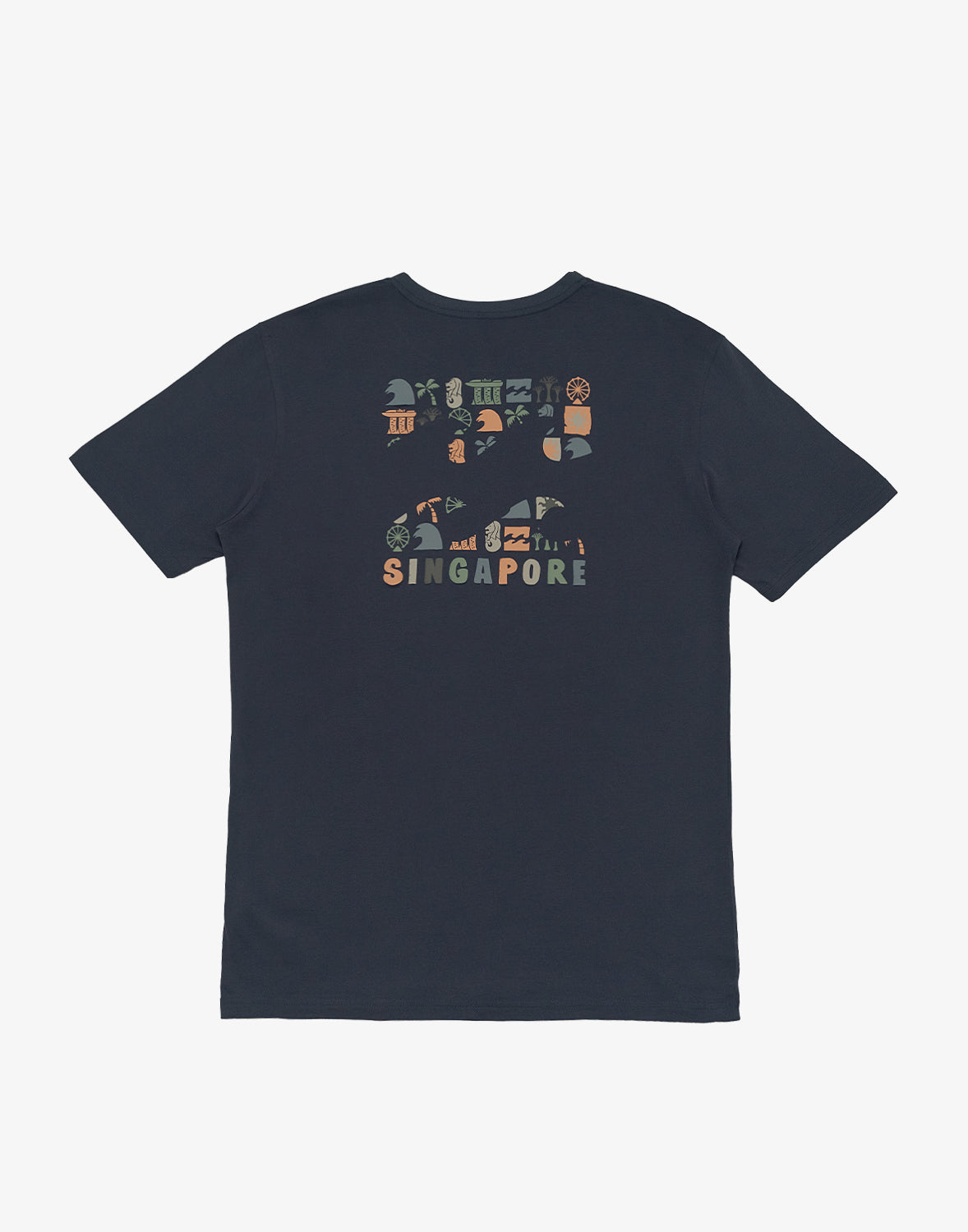 Mens Singapore Wave Short Sleeve T-Shirt