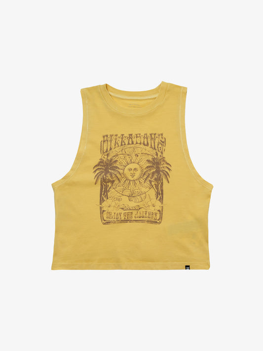 Womens Sunrise To Sunset Muscle Tank