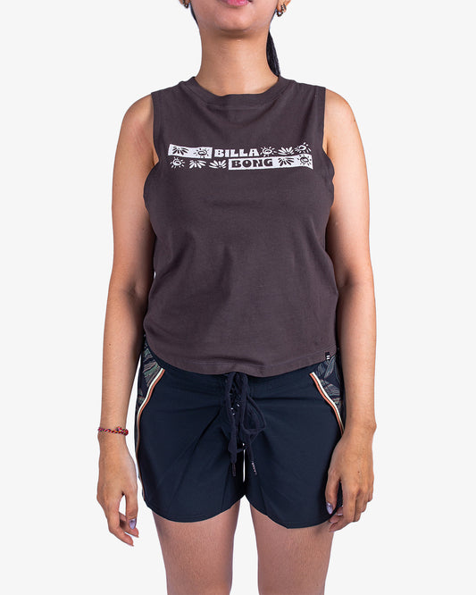 Womens Sun Up Muscle Tee