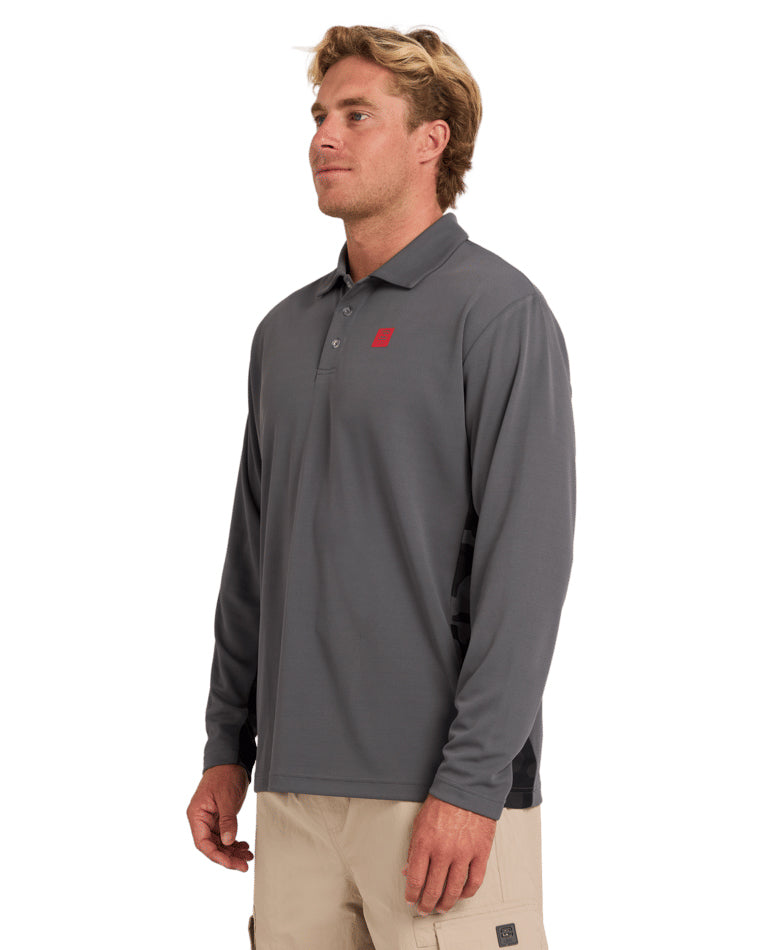 Mens Strike Mission Fisho Surf Long Sleeve Shirt