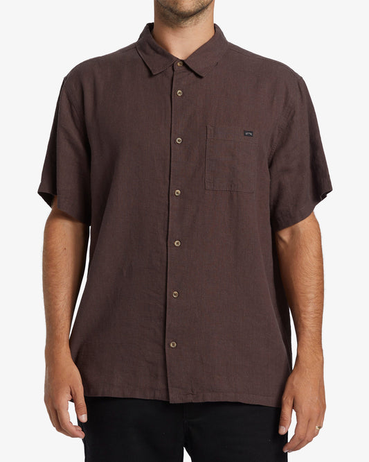 Mens Ricardo Short Sleeves Shirt - Billabong Malaysia