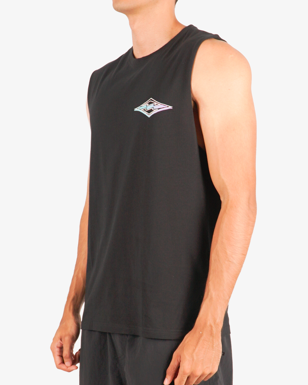 Mens Diamond Wave Muscle Tank Top