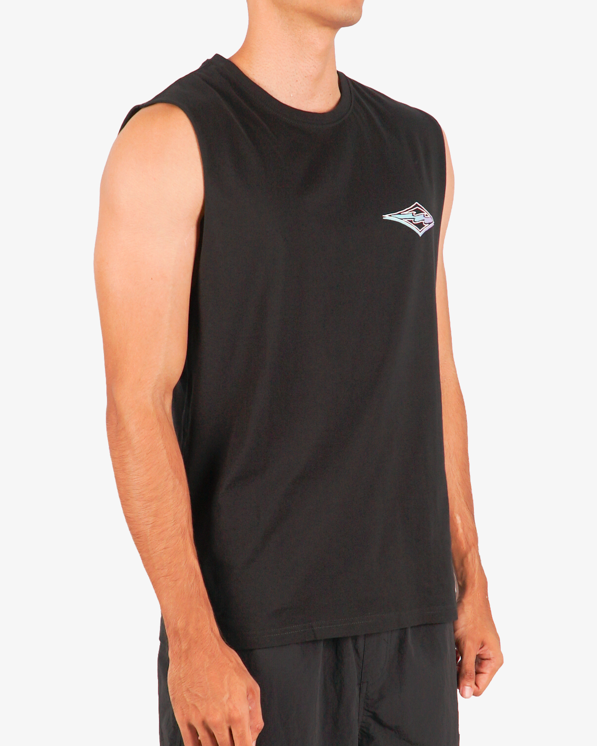 Mens Diamond Wave Muscle Tank Top