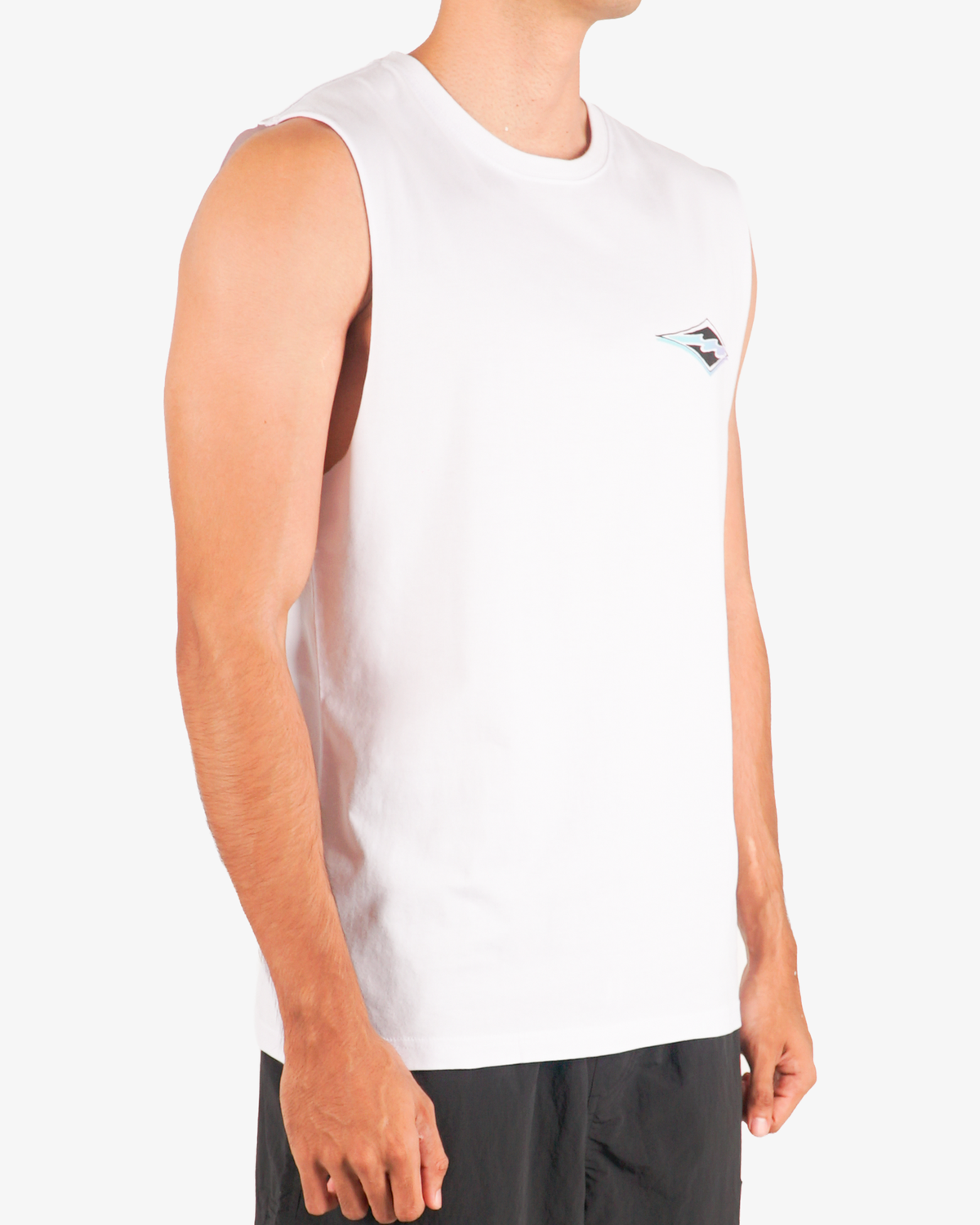 Mens Diamond Wave Muscle Tank Top