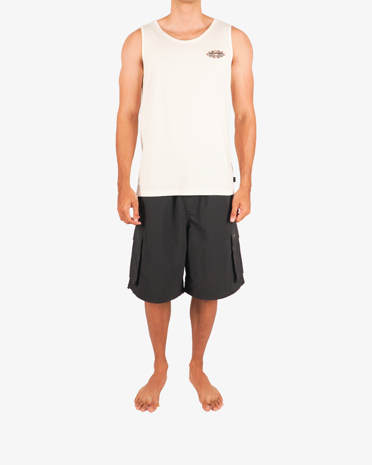 Mens Biscus Arch Tank Top