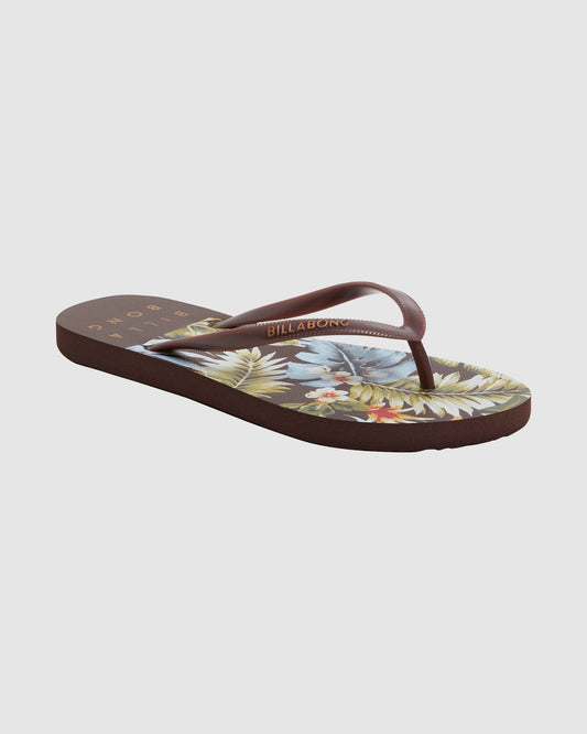 Womens Slow Daze Flip Flops