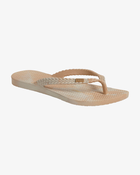Womens Summer Dazed Marble Flip Flops