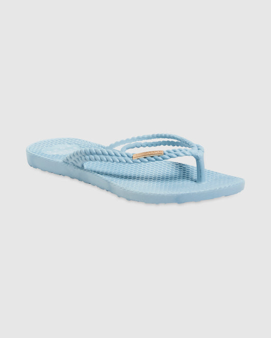 Womens Kick Back Solid Flip Flops