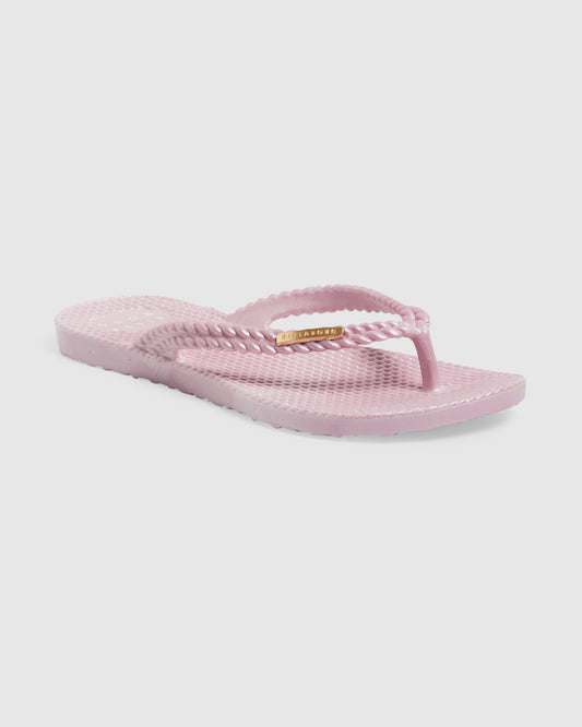 Womens Kick Back Metallic Flip Flop