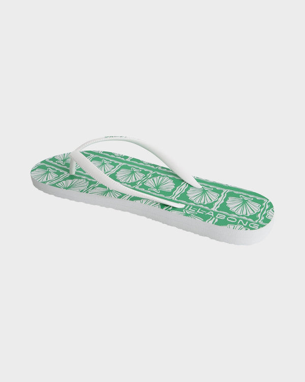 Womens Seashell Paradise Flip-Flops