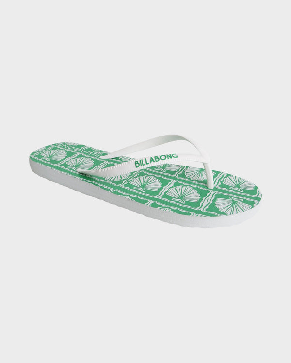 Womens Seashell Paradise Flip-Flops