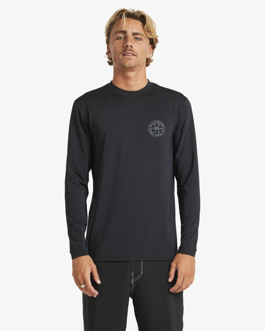 Mens Big Wave Daz Long Sleeve Rash Vest