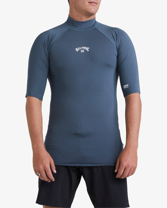 Mens All Day Arch Rash Vest - Billabong Malaysia
