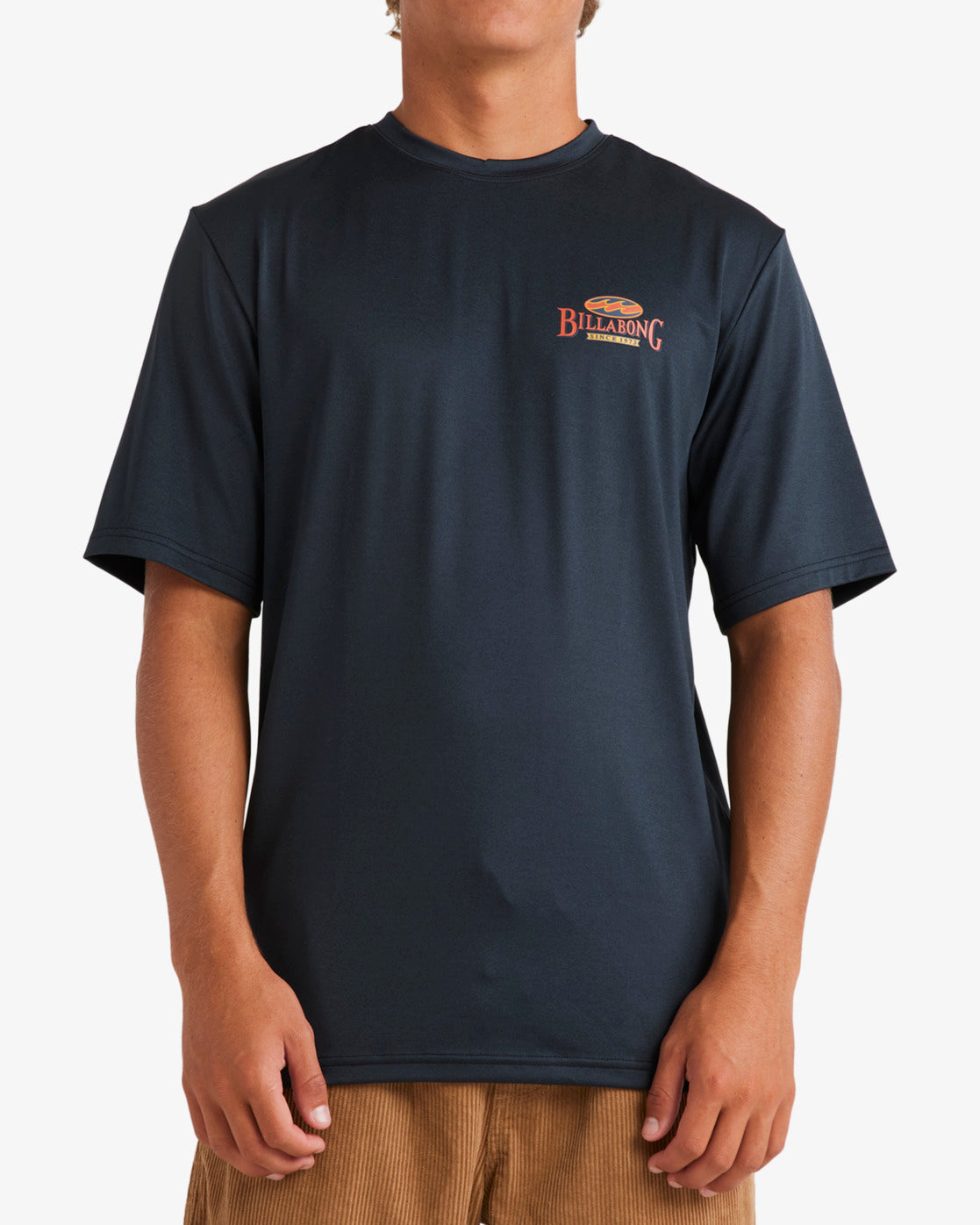 Mens Throw Back Short Sleeve Rash Vest