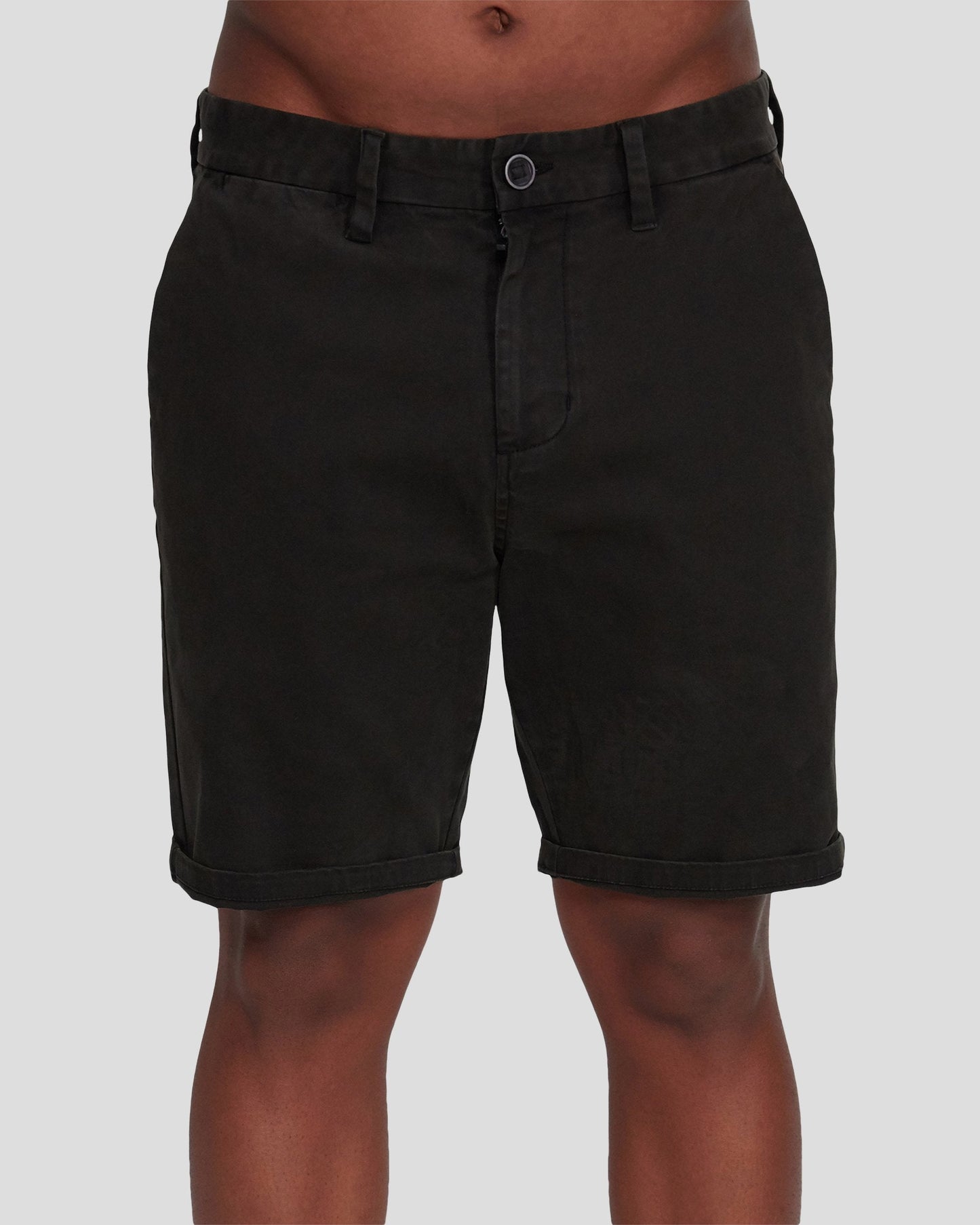 Mens Wave Wash Twill Shorts