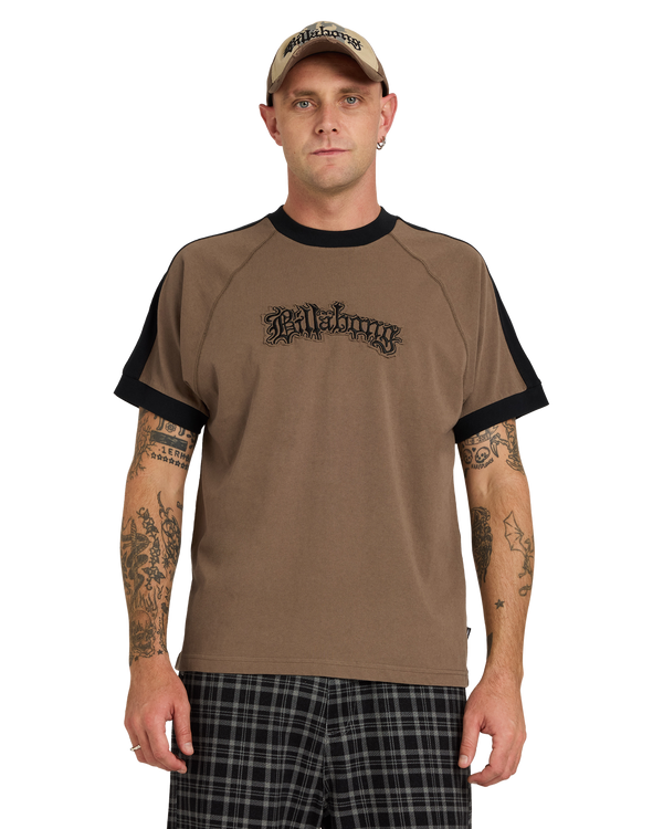 Mens Creed Panel T-Shirt