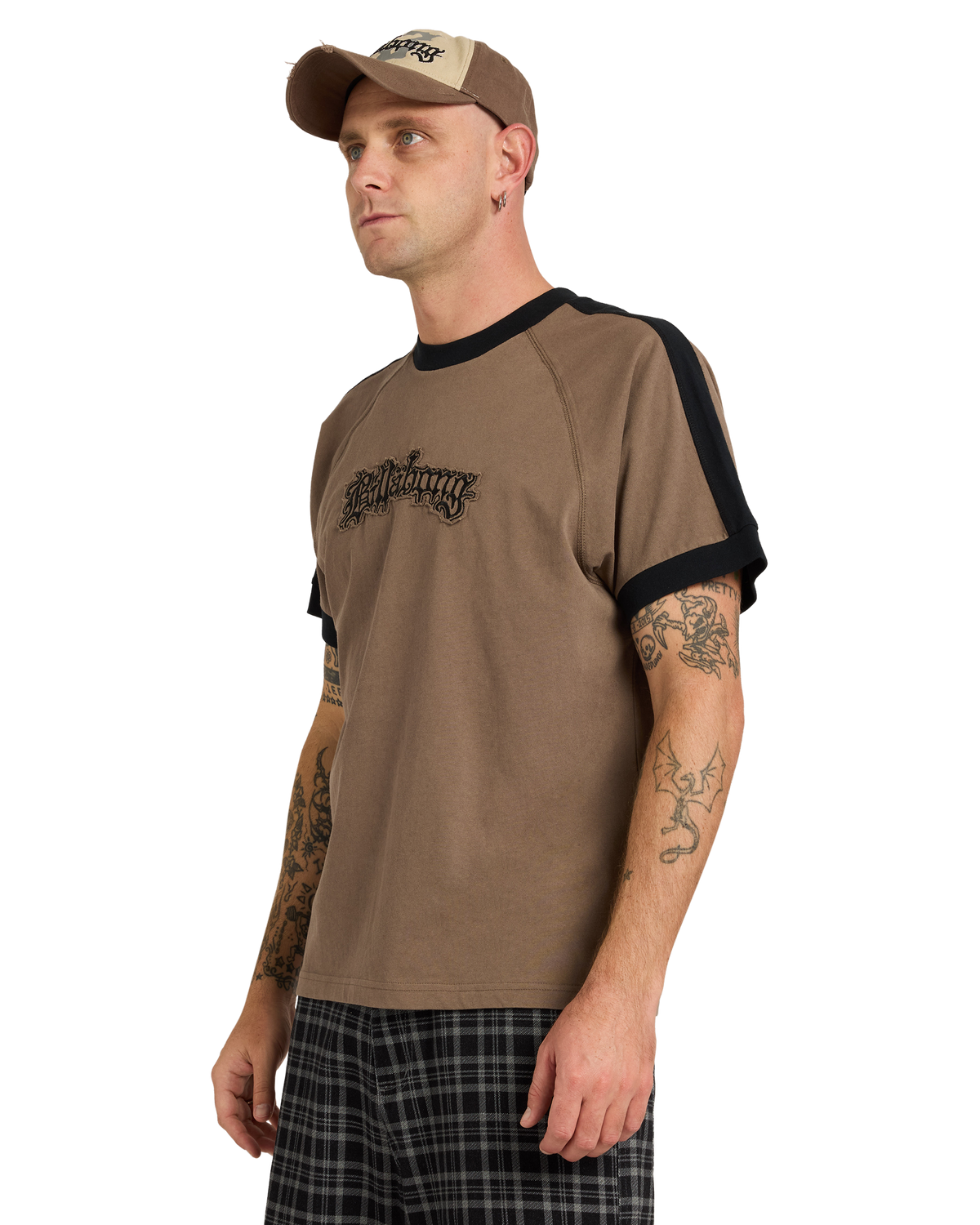 Mens Creed Panel T-Shirt