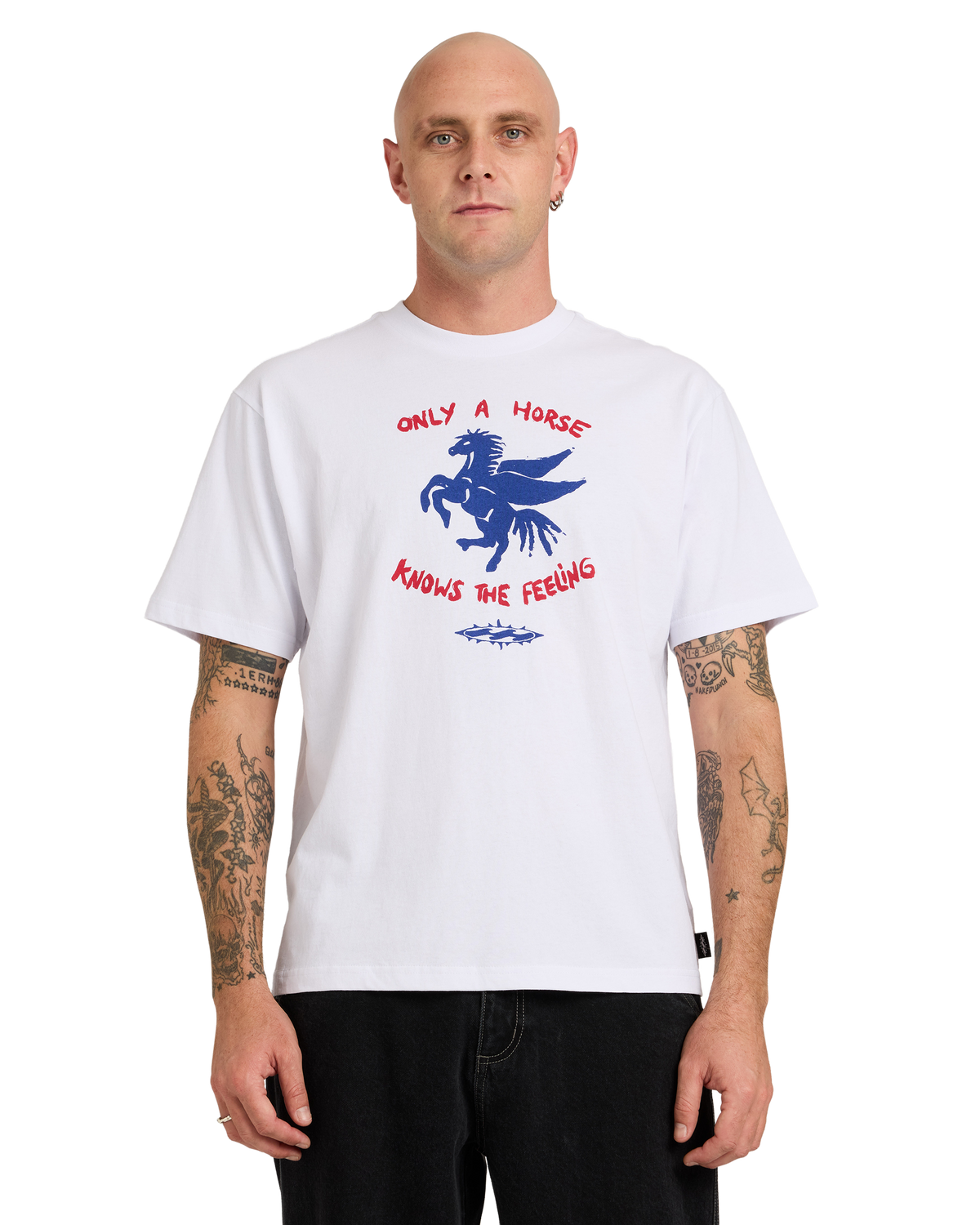Mens Creed Horse T-Shirt