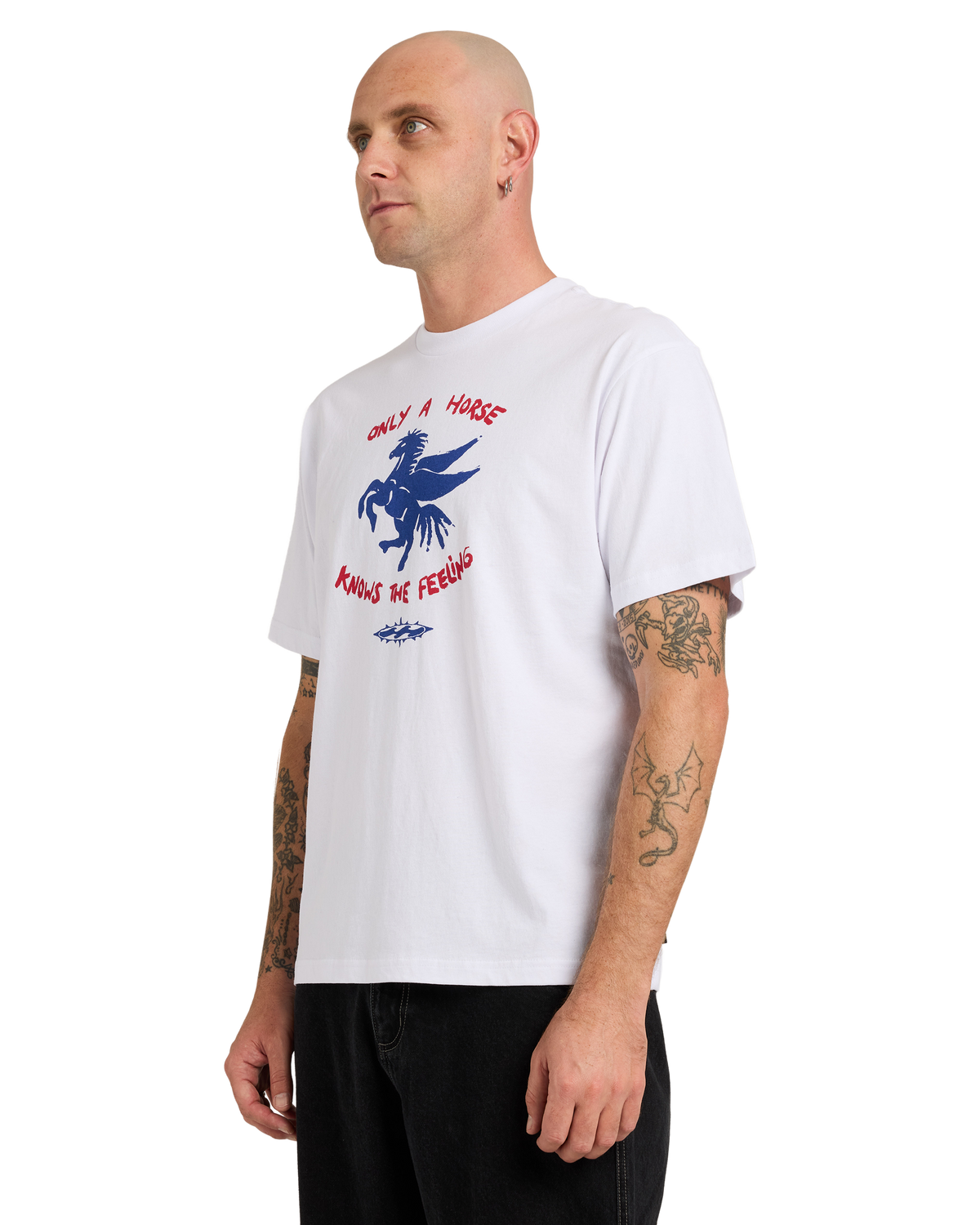 Mens Creed Horse T-Shirt